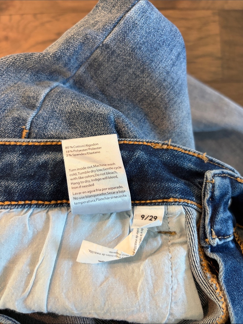 Risen Wide Leg Ankle Jeans Sz 9/29 - Picture 6 of 8